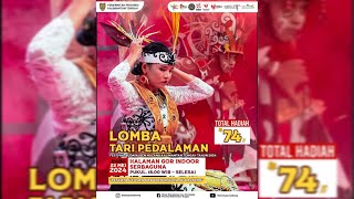 LOMBA TARI PEDALAMAN  FESTIVAL BUDAYA ISEN MULANG 2024 [upl. by Virnelli547]