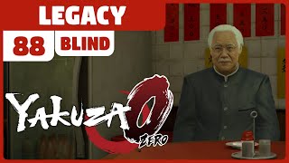 Legacy  Yakuza 0 BLIND  88  quotA Mans Worthquot [upl. by Eyaf891]