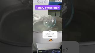 rotary evaporator organicsynthesis experiment pharmacy [upl. by Patrizio]