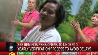 SSS reminds pensioners to undergo yearly verification [upl. by Berardo]