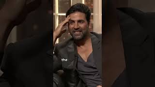 Akshay kumar answering smartly in koffee with karan show bollywood shorts youtubeshorts trending [upl. by Bilak]