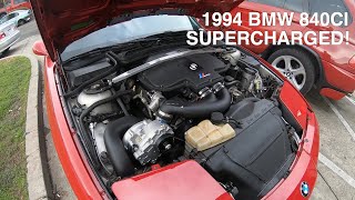 BMW 840CI 600HP Supercharged [upl. by Lionello525]