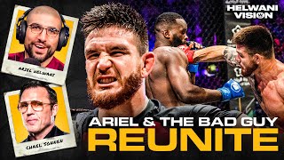 Ariel amp The Bad Guy reunite react to Bellator title fight  Full Fight  Helwanivsion [upl. by Anyl]