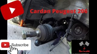 🚗🚗Peugeot 206 s16  TUTO Remontage cardan 206 Peugeot 206 🚗🚗 [upl. by Amelita]