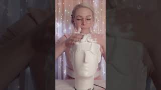 dont forget headphones 🎧💆🏼‍♀️🗿 earmassage facemassage headmassage asmr asmrsounds asmrtingles [upl. by Jarrow]