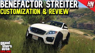 Benefactor Streiter Customization amp Review  GTA Online [upl. by Nae]