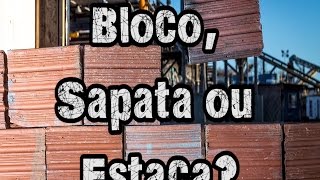 Bloco sapata ou estaca [upl. by Gallenz401]