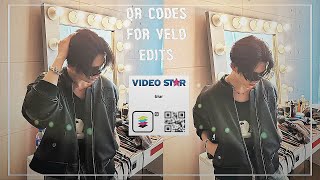 VIDEOSTAR QR CODES for velocity tiktok style edits [upl. by Aciraj652]