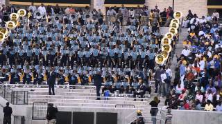 Southern University Marching Band vs Alabama State 2013 2nd 3rd 4th QT [upl. by Franek]