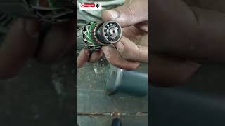 Bosch grinder bearing change boschpowertoolsshorts [upl. by Shoemaker]