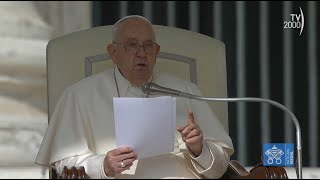 Papa Francesco Udienza Generale del 25 settembre 2024 [upl. by Nihsfa]