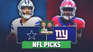 Dallas Cowboys vs New York Giants BEST BETS NFL Picks amp Predictions  The Favorites Podcast [upl. by Sherye420]