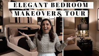 Elegant amp Modern Bedroom Makeover amp tour [upl. by Keiryt]