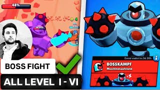 BRAWL STARS BOSS SAVAŞI IVI 1 saat  BOSS FIGHT ALL LEVEL 1 hour  Brawl Boss Savaşı [upl. by Ragg]