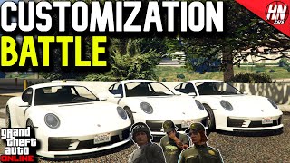 Pfister Comet S2 Customization Battle  GTA Online [upl. by Eintruok200]