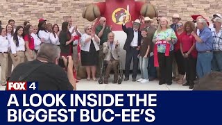 Worlds largest Bucees now open in Luling Texas [upl. by Rabah655]