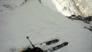 freeride sci ripido sulla nordovest busazza passo tonale [upl. by Bobseine]