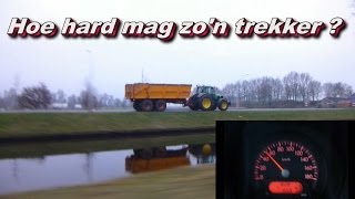 hoe hard mag een trekker  11 02 2014 [upl. by Uriia]