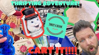 THRIFTING ADVENTURE shopping homedecor education thrift thrifting vintagestyle decor [upl. by Reffotsirk]