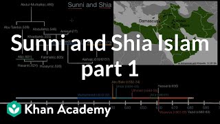 Sunni and Shia Islam part 1  World History  Khan Academy [upl. by Elysia]