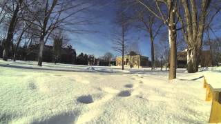 Bowdoin in Motion Snowy Campus [upl. by Mattias155]