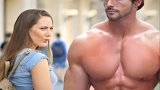 When Women Admire a Bodybuilder In Public 😍 [upl. by Nyved]