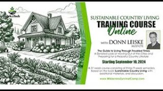 Online Country Living Course [upl. by Prunella]