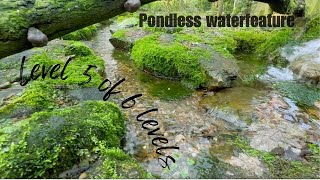 Level 5 of 6 levels Pondless feature pondlesswaterfall waterfeature gardenfeature [upl. by Ignazio]