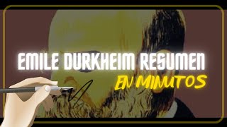 DURKHEIM RESUMEN en minutos [upl. by Poyssick459]