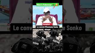 Le convoi du PM Ousmane sonko attaqué senegal legislative [upl. by Aimee594]