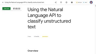 Using the Natural Language API to classify unstructured text [upl. by Aihc]