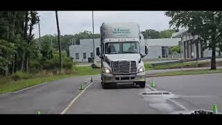 How to Do the Parking Maneuvers for CDL Road Test [upl. by Caldera]