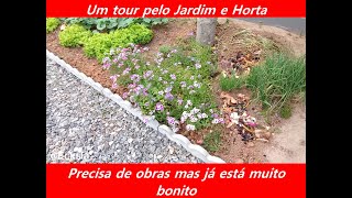 Um tour pelo Jardim e Horta [upl. by Hurd84]