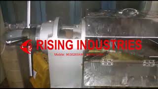 Oil Mill Machine  Rising Industries Kolkata9830260440 [upl. by Loella]