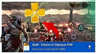 GOD OF WAR CHAINS OF OLYMPUS  NO ANDROID PSP GOLD ATUALIZADO 2024 [upl. by Sandy]