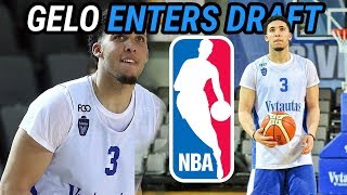 Gelo Ball Has Entered The NBA DRAFT Full Lithuania Highlights 🔥 [upl. by Ezitram735]