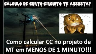 Como calcular curtocircuito em cabines de MT em menos de um minuto [upl. by Nilya]