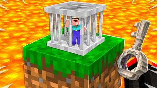 Saving Noob1234 from the Worlds SMALLEST Prison  Minecraft [upl. by Lemahs103]