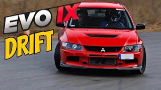 Mitsubishi EVO Amazing Drifting Skills [upl. by Ahsennek]