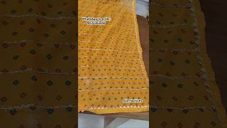 Bandini fancy sarees 🍀 price400 Rs onlytrending saree trend fancysarees dailyvlog vlog [upl. by Hollerman878]