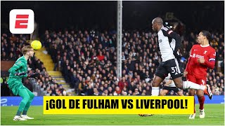 GOL DE DIOP LE DA VIDA al Fulham de Raul Jiménez ante el Liverpool  Carabao Cup [upl. by Einahc]