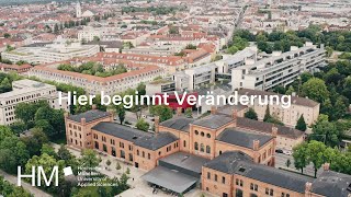 Studium an der Hochschule München – Hier beginnt Veränderung I Imageclip [upl. by Motteo]