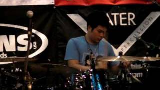 100722 Menghujam Jantungku  Echa Soemantri Chics Musik quotExploring Your Drumsquot Clinic [upl. by Odnanref]