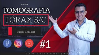 VÍDEO AULA DE TOMOGRAFIA DE TÓRAX SEM CONTRASTE RADIOLOGIA [upl. by Vandervelde]