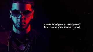 ANUEL AA AMANECER LETRA VIDEO [upl. by Sidnala]