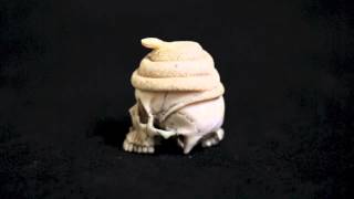 JAPANESE CARVED IVORY NETSUKE Meiji Period 18681912 [upl. by Allcot]