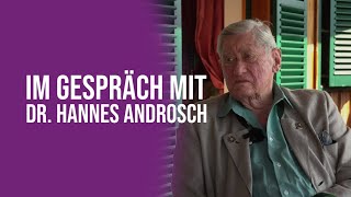 Im Gespräch mit Dr Hannes Androsch  Den Blick über den Tellerrand gerichtet [upl. by Merriam]