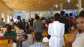 arsi negele kutir 1 kalhiwot church ye gena beal worship with tumimi hibert 2023 [upl. by Mitchel]