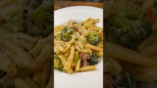 Casarecce with salsiccia amp broccoli 🍖🥦 food foodie cuisine cooking recipe italianfood [upl. by Hanahsuar]