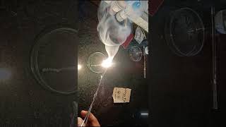 Burning magnesium ribbon scienceexperimentsvasifali7757 experiment chemistry [upl. by Maller]